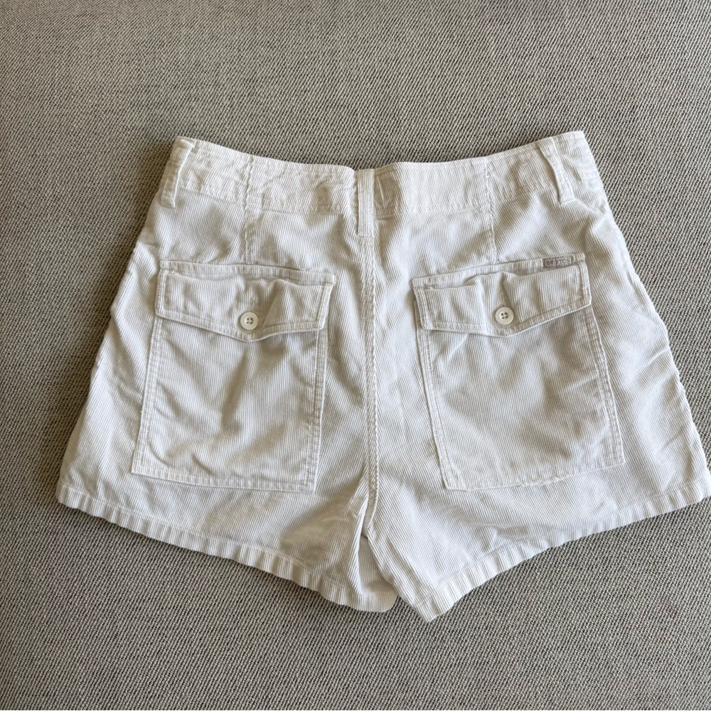 Brixton White Women's Bermuda Shorts - Picture 3 of 3